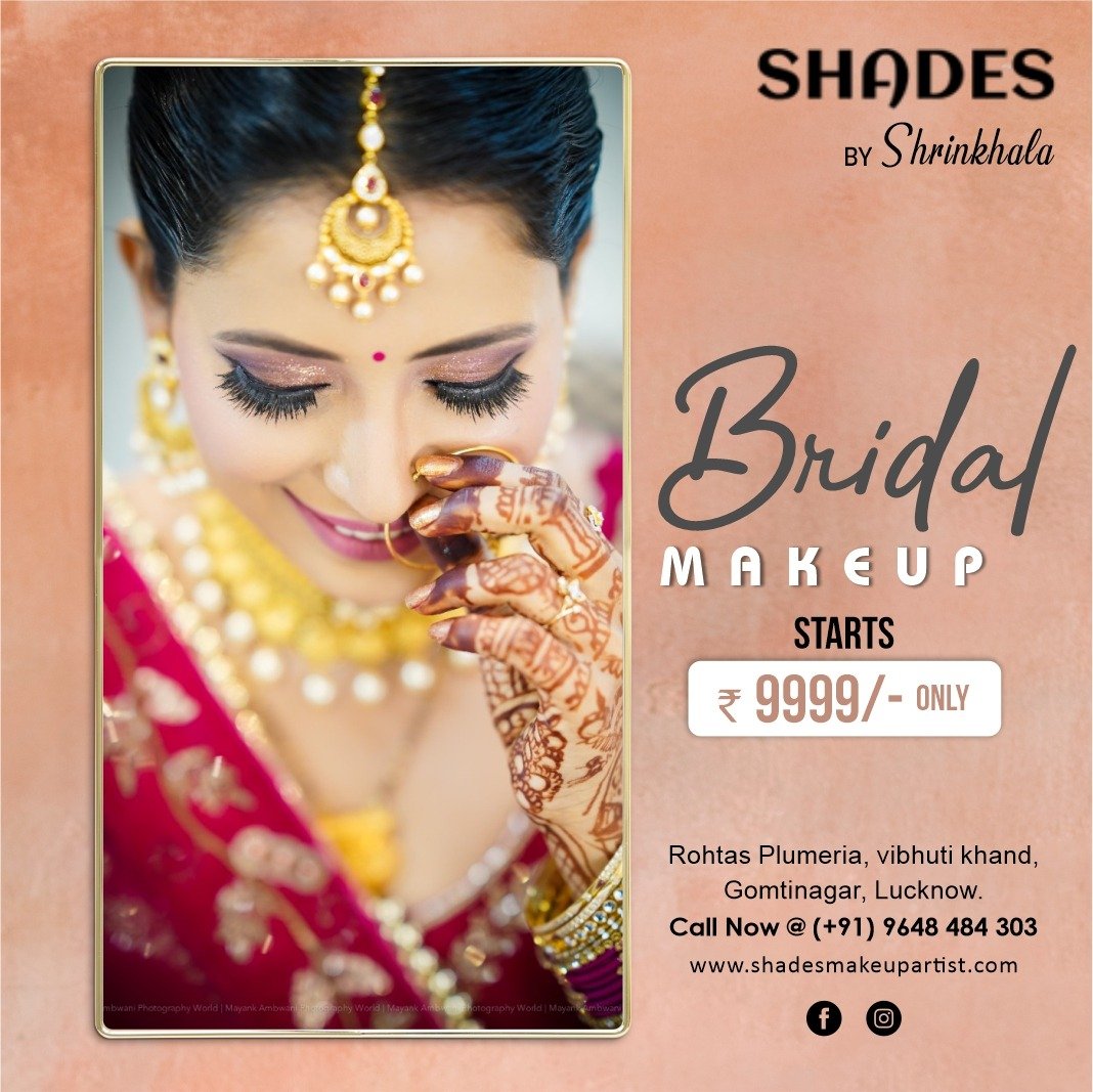 Best bridal makeup artist in Gomti nagar Lucknow