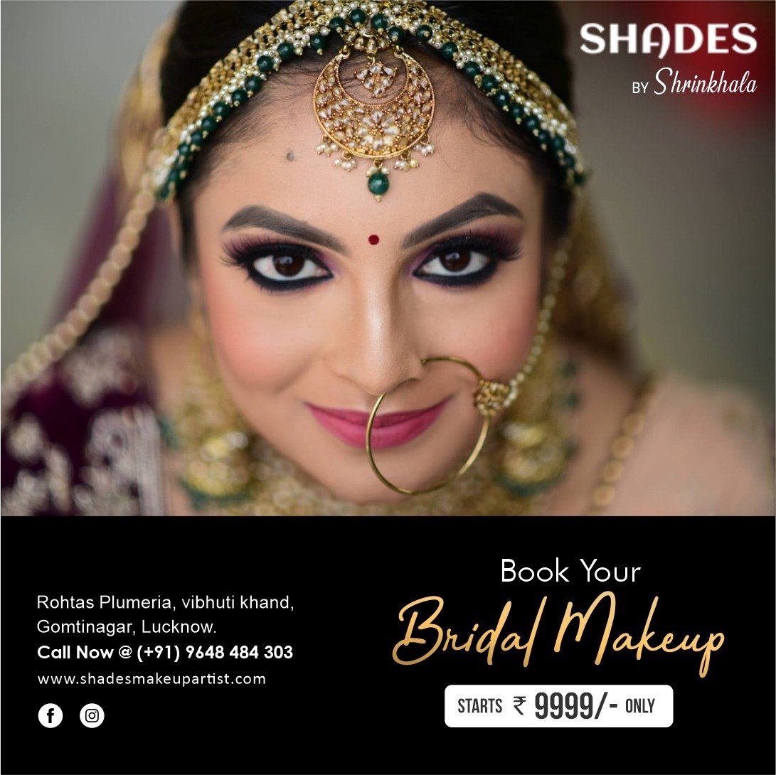 Best bridal makeup artist in Gomti nagar Lucknow